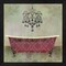 Boudoir Bath II by Posters International Studio 13" x 13" Framed Wall Art